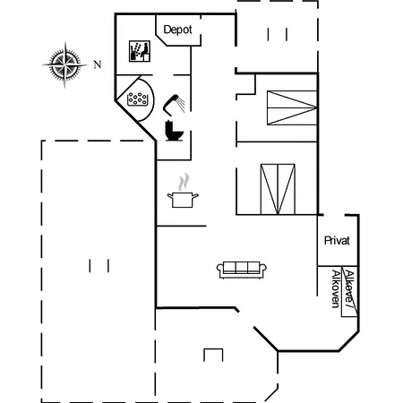 Hane - 150m From The Sea By Interhome Feriehus *